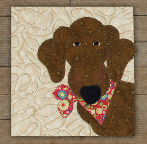 Dachshund-Dog Precut Fused Applique Packs by The Whole Country Caboodle