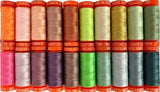 Tula Pink Neons & Neutrals by Aurifil-Small Spool Collection
