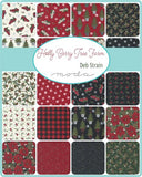 Holly Berry Tree Farm by Deb Strain for Moda-Jelly Roll